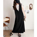 落ち感が美しい。抜け感レイヤードも叶う、上品カットジョーゼットワンピース(ロング… | Classical Elf | 詳細画像14