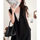 落ち感が美しい。抜け感レイヤードも叶う、上品カットジョーゼットワンピース(ロング… | Classical Elf | 詳細画像21