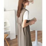 落ち感が美しい。抜け感レイヤードも叶う、上品カットジョーゼットワンピース(ロング… | Classical Elf | 詳細画像25