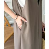 落ち感が美しい。抜け感レイヤードも叶う、上品カットジョーゼットワンピース(ロング… | Classical Elf | 詳細画像29