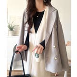 落ち感が美しい。抜け感レイヤードも叶う、上品カットジョーゼットワンピース(ロング… | Classical Elf | 詳細画像5