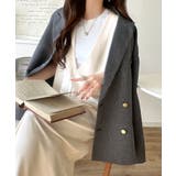 落ち感が美しい。抜け感レイヤードも叶う、上品カットジョーゼットワンピース(ロング… | Classical Elf | 詳細画像6