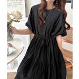 ラウンドデザインで柔らかく魅せる♪ バルーンスリーブ ドッキングティアードワンピ… | Classical Elf  | 詳細画像6 