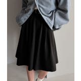優雅なシルエット、足元軽やかに。タックフレアキュロットパンツ(ひざ丈) | Classical Elf | 詳細画像8