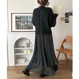 これでコーデ完成の優秀セット！カシュクールウール混ニット×キャミワンピース（セッ… | Classical Elf  | 詳細画像9 