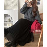 これでコーデ完成の優秀セット！カシュクールウール混ニット×キャミワンピース（セッ… | Classical Elf  | 詳細画像15 
