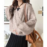これでコーデ完成の優秀セット！カシュクールウール混ニット×キャミワンピース（セッ… | Classical Elf  | 詳細画像28 
