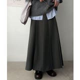 縦ラインですらっと魅せ。動くたび綺麗。ツイル太プリーツロングスカート(裏地付き) | Classical Elf | 詳細画像11