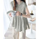 総レースで女性らしさ抜群。立体ティアードブラウス | Classical Elf  | 詳細画像18 