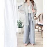 【冷房・ 紫外線・日焼け対策】コーデに抜け感を演出。シアーストライプシャツ | Classical Elf | 詳細画像11