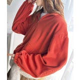 大人カジュアル。ワンポイント胸刺繍入りフリース×キルトハーフジッププルオーバー | Classical Elf | 詳細画像10
