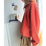 大人カジュアル。ワンポイント胸刺繍入りフリース×キルトハーフジッププルオーバー | Classical Elf | 詳細画像13