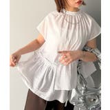 大人カジュアルに活躍。前後2wayサッカー素材アシンメトリーティアードフリルプル… | Classical Elf  | 詳細画像12 