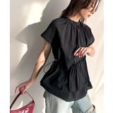 大人カジュアルに活躍。前後2wayサッカー素材アシンメトリーティアードフリルプル… | Classical Elf  | 詳細画像13 