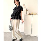 大人カジュアルに活躍。前後2wayサッカー素材アシンメトリーティアードフリルプル… | Classical Elf  | 詳細画像17 