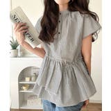 大人カジュアルに活躍。前後2wayサッカー素材アシンメトリーティアードフリルプル… | Classical Elf  | 詳細画像32 