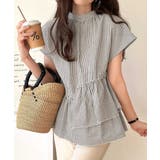 大人カジュアルに活躍。前後2wayサッカー素材アシンメトリーティアードフリルプル… | Classical Elf  | 詳細画像37 