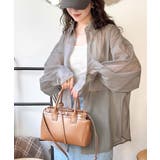 シアーなゆるシルエット。胸ワンポイント刺繍ビッグシアーシャツ | Classical Elf | 詳細画像27