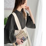 360度可愛い♪フレアスリーブバンドカラーブラウス（長袖） | Classical Elf  | 詳細画像12 