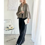 360度可愛い♪フレアスリーブバンドカラーブラウス（長袖） | Classical Elf  | 詳細画像18 