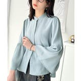 360度可愛い♪フレアスリーブバンドカラーブラウス（長袖） | Classical Elf  | 詳細画像19 