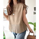 上品フェミニンに決まる。裾シアープリーツライトダンボールフレンチスリーブ風Tシャ… | Classical Elf  | 詳細画像21 