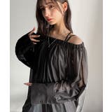 着るたび煌めきときめく。2wayオフショルチュニックギャザーシアーシャツ | Classical Elf | 詳細画像19