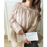着るたび煌めきときめく。2wayオフショルチュニックギャザーシアーシャツ | Classical Elf | 詳細画像30