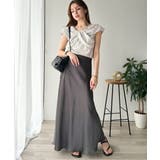 ”きれいめラフ”にこれ一択♪胸元ツイストリボンデザインTシャツ(半袖) | Classical Elf | 詳細画像19