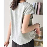 ”きれいめラフ”にこれ一択♪胸元ツイストリボンデザインTシャツ(半袖) | Classical Elf | 詳細画像26