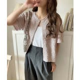 ラフに着てもサマになる!前後2wayクラッシュジャカードノーカラーブラウス(半袖… | Classical Elf | 詳細画像21