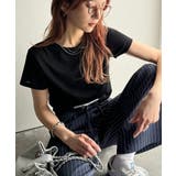 さりげなく輝くラメが主役。ラメ入りショート丈Tシャツ(半袖) | Classical Elf | 詳細画像13