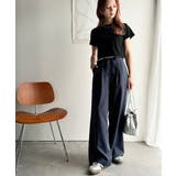 さりげなく輝くラメが主役。ラメ入りショート丈Tシャツ(半袖) | Classical Elf | 詳細画像15