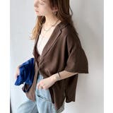 透ける、揺れる、魅せる。ヴィンテージライクシアー素材開襟シャツブラウス（半袖） | Classical Elf  | 詳細画像27 