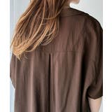 透ける、揺れる、魅せる。ヴィンテージライクシアー素材開襟シャツブラウス（半袖） | Classical Elf  | 詳細画像36 