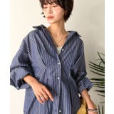 甘さ控えめの好バランス◎ウエストタック袖フリルビッグ長袖シャツ（無地 チェック柄… | Classical Elf  | 詳細画像36 