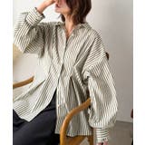 冷房 日焼け対策にも♪甘さ控えめの好バランス◎ウエストタック袖フリルビッグ長袖シ… | Classical Elf  | 詳細画像54 