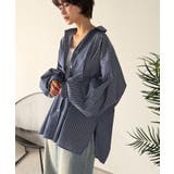 冷房 日焼け対策にも♪甘さ控えめの好バランス◎ウエストタック袖フリルビッグ長袖シ… | Classical Elf  | 詳細画像65 