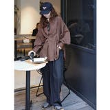 冷房 日焼け対策にも♪甘さ控えめの好バランス◎ウエストタック袖フリルビッグ長袖シ… | Classical Elf  | 詳細画像82 