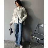 立体感を纏う。シャーリングビスチェ風ロングカフスビッグシャツ(長袖) | Classical Elf | 詳細画像9