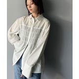 立体感を纏う。シャーリングビスチェ風ロングカフスビッグシャツ(長袖) | Classical Elf | 詳細画像10
