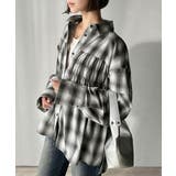 立体感を纏う。シャーリングビスチェ風ロングカフスビッグシャツ(長袖) | Classical Elf | 詳細画像20