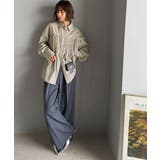 立体感を纏う。シャーリングビスチェ風ロングカフスビッグシャツ(長袖) | Classical Elf | 詳細画像31