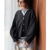 たっぽり袖×ゴールドボタンの欲張りカーデ。ランタンスリーブ金釦Vネックカーディガ… | Classical Elf  | 詳細画像18 