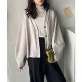 たっぽり袖×ゴールドボタンの欲張りカーデ。ランタンスリーブ金釦Vネックカーディガ… | Classical Elf  | 詳細画像27 