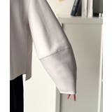 たっぽり袖×ゴールドボタンの欲張りカーデ。ランタンスリーブ金釦Vネックカーディガ… | Classical Elf  | 詳細画像41 