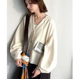 たっぽり袖×ゴールドボタンの欲張りカーデ。ランタンスリーブ金釦Vネックカーディガ… | Classical Elf  | 詳細画像3 