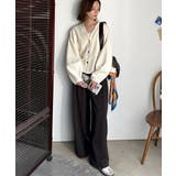 たっぽり袖×ゴールドボタンの欲張りカーデ。ランタンスリーブ金釦Vネックカーディガ… | Classical Elf  | 詳細画像5 