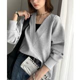 「大人の余裕感」をまとえる！Vネックダンボールカットソー（長袖） | Classical Elf  | 詳細画像9 