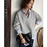 「大人の余裕感」をまとえる！Vネックダンボールカットソー（長袖） | Classical Elf  | 詳細画像12 